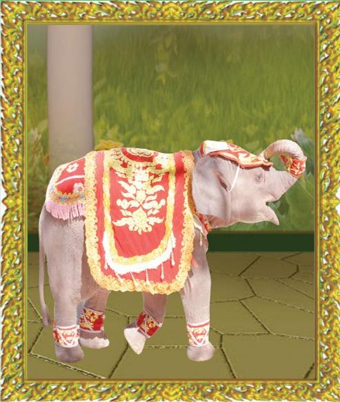Royal White Elephants Conservation Garden Image